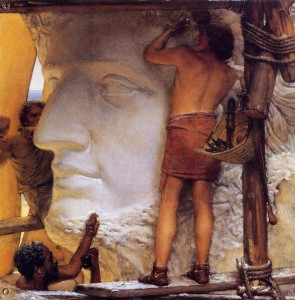 'Sculptors in Ancient Rome' by Sir Lawrence Alma-Tadema